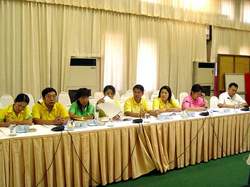 Hua Hin Municipality new administration holds inauguration meeting