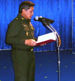 Memorial Day of Infantry Division Pranburi District