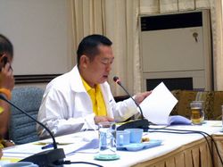 Hua Hin Municipality meeting